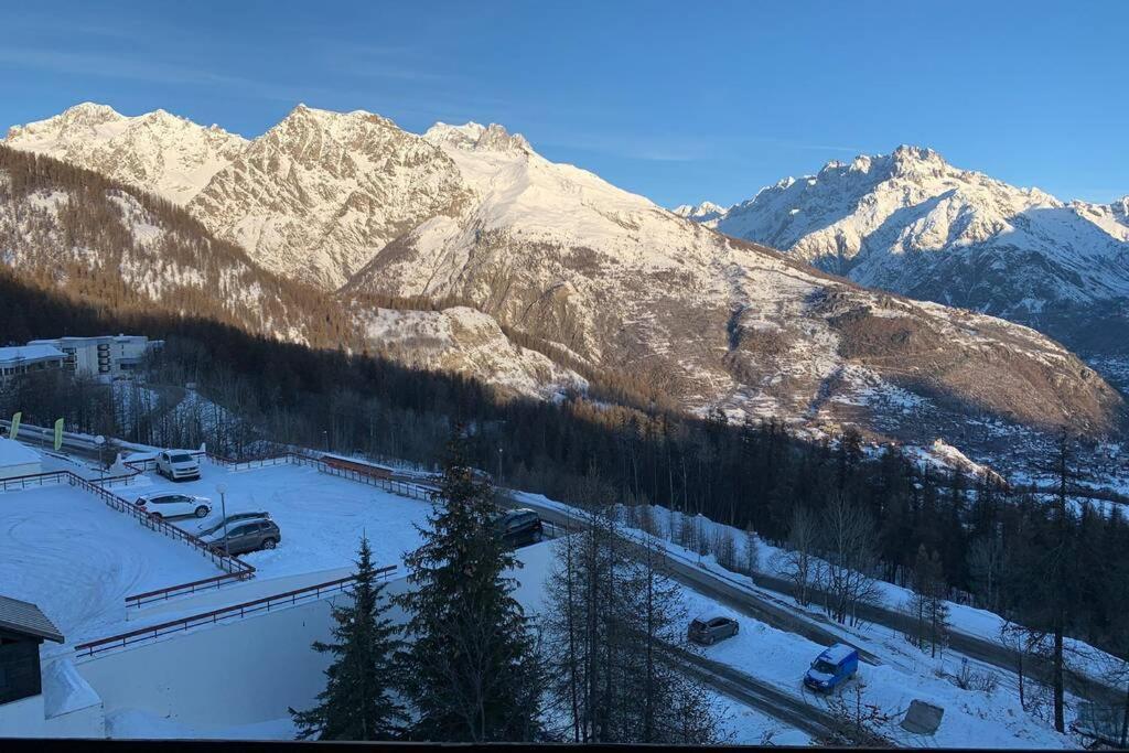 Studio 1600 Pied Des Pistes Avec Magnifique Vue Puy-Saint-Vincent Εξωτερικό φωτογραφία