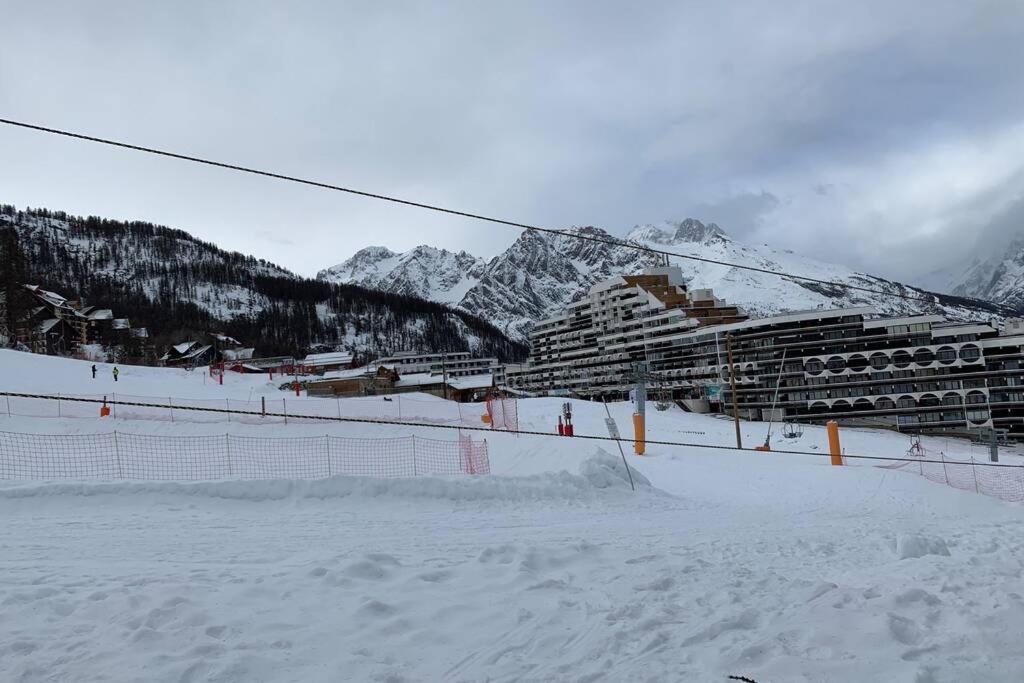 Studio 1600 Pied Des Pistes Avec Magnifique Vue Puy-Saint-Vincent Εξωτερικό φωτογραφία
