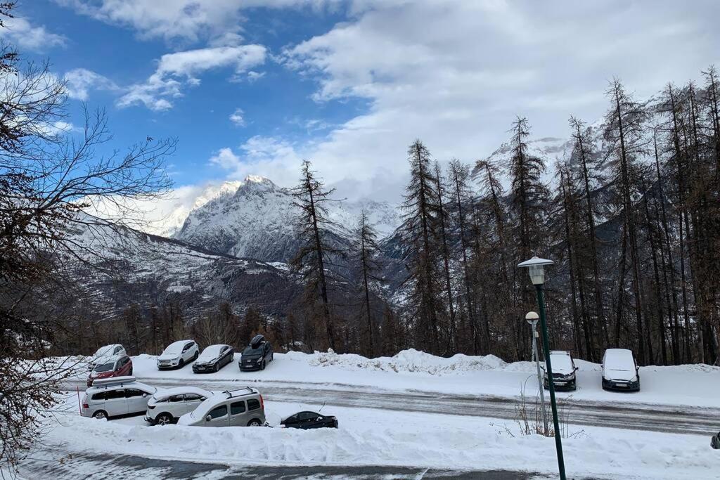 Studio 1600 Pied Des Pistes Avec Magnifique Vue Puy-Saint-Vincent Εξωτερικό φωτογραφία